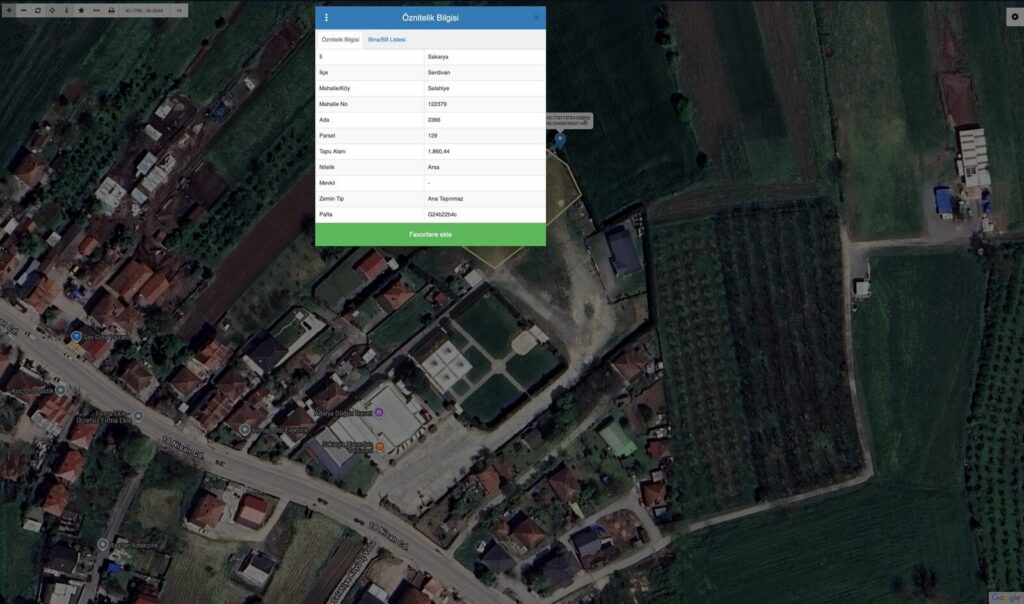 BEYKENT’TEN SERDİVAN SELAHİYEDE ARSA