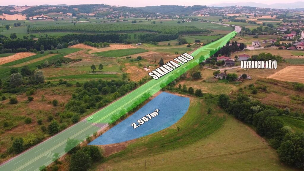 BEYKENT'TEN Adapazarı Duble Yol Üzeri Emsalsiz Satılık Arazi — 3. fotoğraf