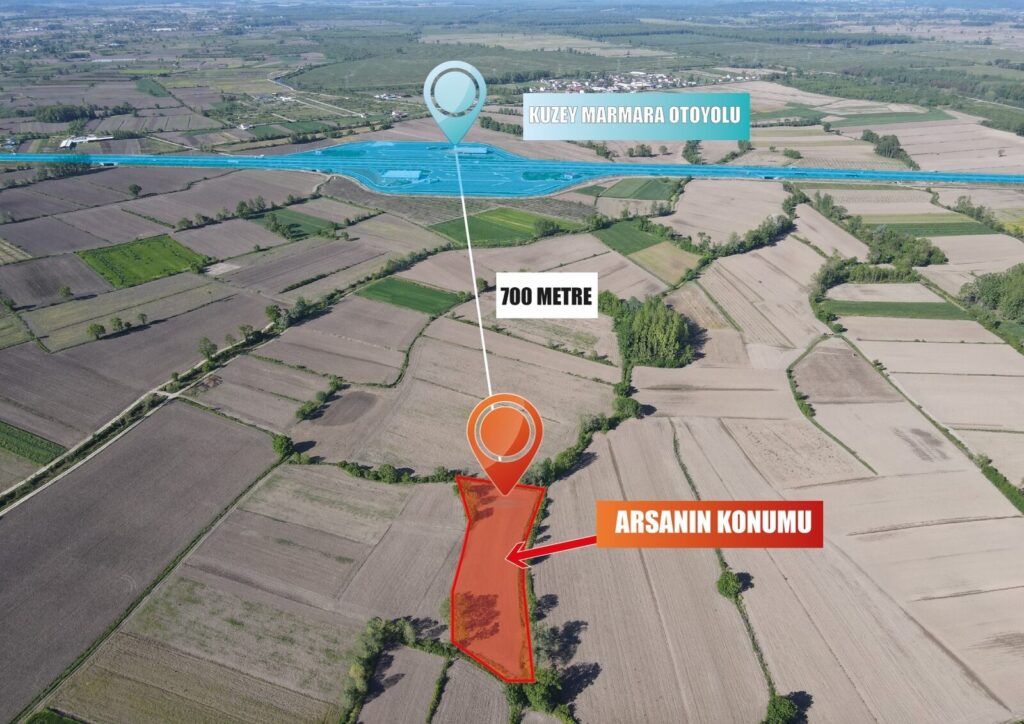 BEYKENT'TEN Erenler Küçükesencede 4.400 Metrekare Arazi — 3. fotoğraf